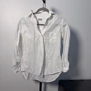 Grayson cotton White Button-Up Shirt size 1